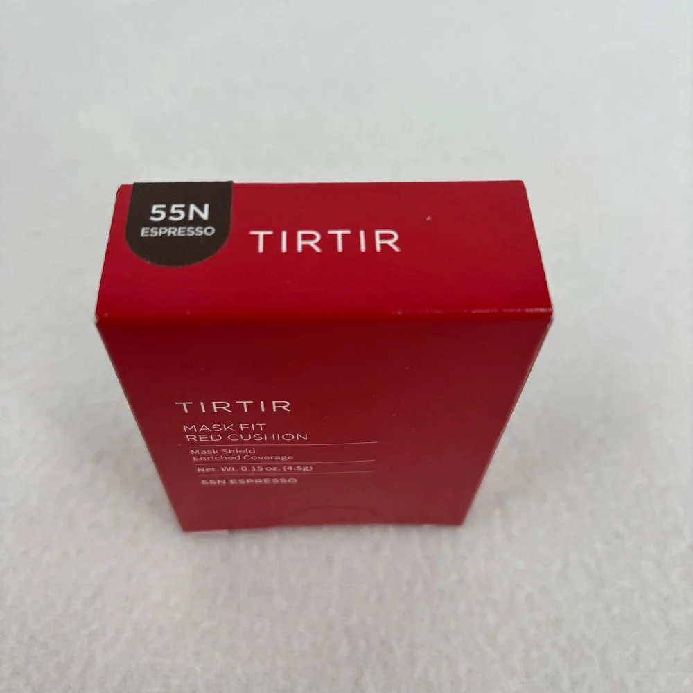TIRTIR Mask Fit Red Cushion Foundation 55N Espresso 4.5g Mini Enriched Coverage